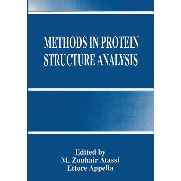 Methods in Protein Structure Analysis, (Paperback)
