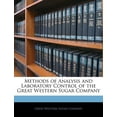 thumbnail image 1 of Methods of Analysis and Laboratory Control of the Great Western Sugar Company (Paperback), 1 of 1