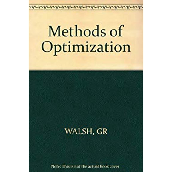 Pre-Owned Methods of Optimization 9780471919247 /