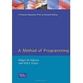 thumbnail image 1 of Pre-Owned A Method of Programming (English and Dutch Edition) (Paperback) 0201175363 9780201175363, 1 of 1