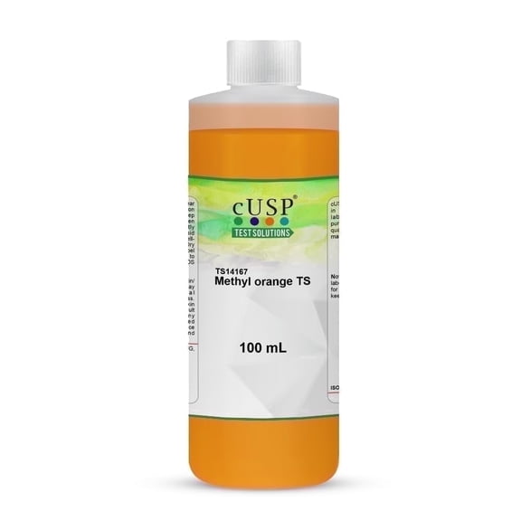 Methyl Orange Test Solution Reagent 100mL | Laboratory-Grade Acid-Base Indicator for Titration & pH Testing