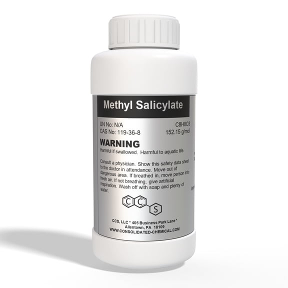 Methyl Salicylate 99% Pure - High-Quality Wintergreen Oil for Aromatherapy, Pain Relief, and Flavoring - 250 mL (8 Fl Oz)