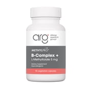 MethylPro B Complex + L-Methylfolate 5 mg - Bioavailable Methylated Vitamin Blend - Supports Energy and Stress - Vegetarian & Hypoallergenic - 90 Servings - 90 Capsules