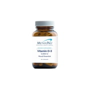 MethylPro Vitamin D3 5,000 IU - Delivers 125 mcg Vitamin D3 - Supports Bone Strength, Immune Balance & Mood Wellness - 90 Servings - 90 Capsules