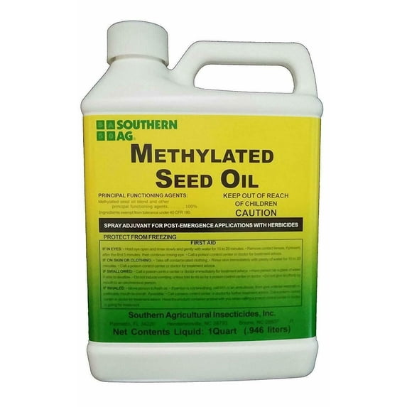 Methylated Seed Oil - Spray Adjuvant for Herbicides - 32 fl oz by Southern Ag