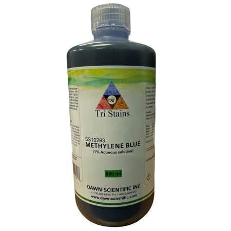 Dawn Sci Methylene Blue Technical Grade 1% 500ml Liquid