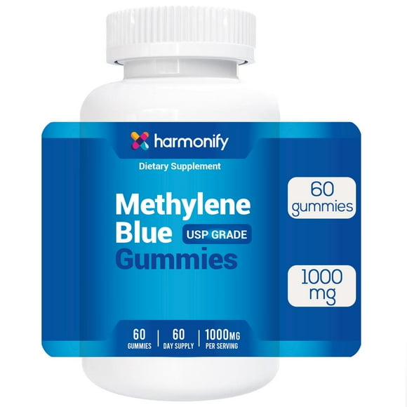 Methylene Blue Gummy USP Grade 60 Days Supply