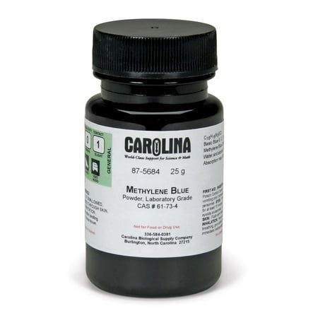 Methylene Blue, Powder, Laboratory Grade, 25 G