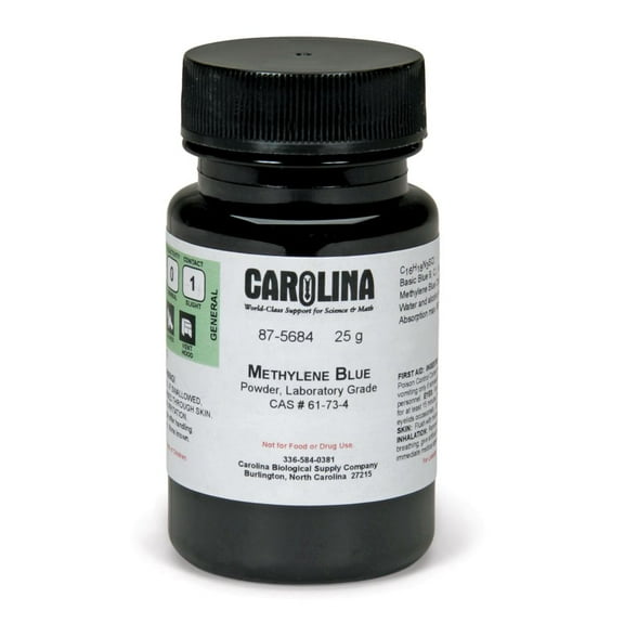 Methylene Blue, Powder, Laboratory Grade, 25 G
