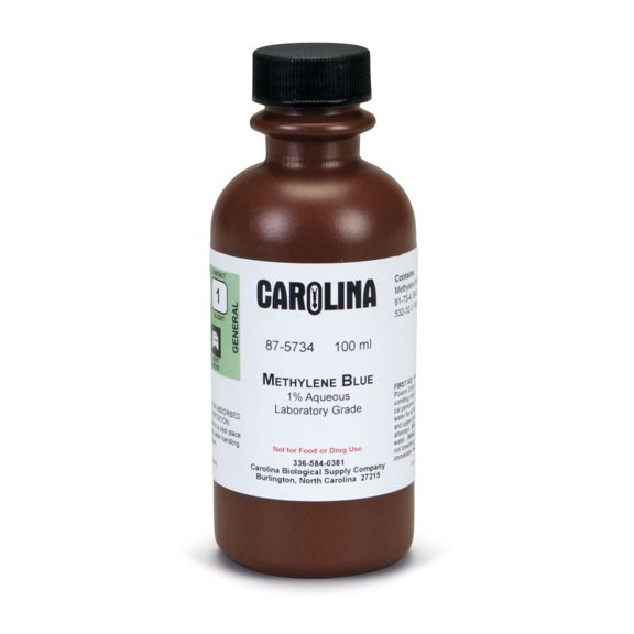 Methylene Blue Solution, 1.0% Aqueous, Laboratory Grade, 100 Ml