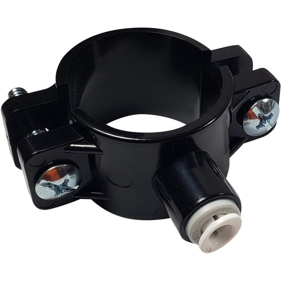 Metpure Water Drain Saddle Valve 3/8" for Under-Sink Reverse Osmosis System