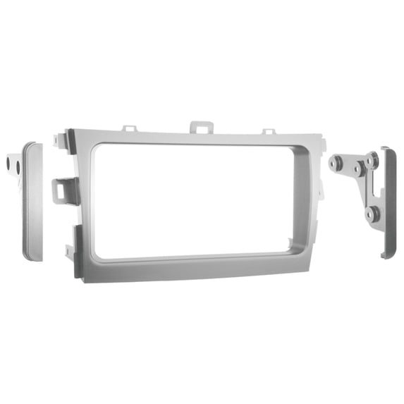 Metra 09-13 Corolla DDIN Kit Silver 95-8223S