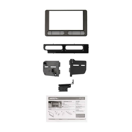 Metra - Radio Installation Kit for 1996-1998 Jeep Grand Cherokee Vehicles - Black