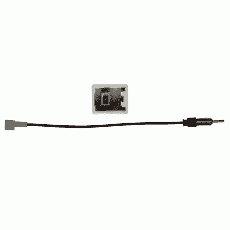 Metra - Antenna Adapter for Select 2009-2023 Hyundai Elantra Sonata Santa Fe Sorento Soul Sportage - Black
