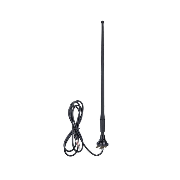 Universal Rubber Antenna - 14 Inch Black Top Mount