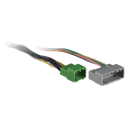 Metra - Turbo Wire Amplifier Bypass for Select 2010 and Later Hyundai and Kia Vehicles - Multicolor