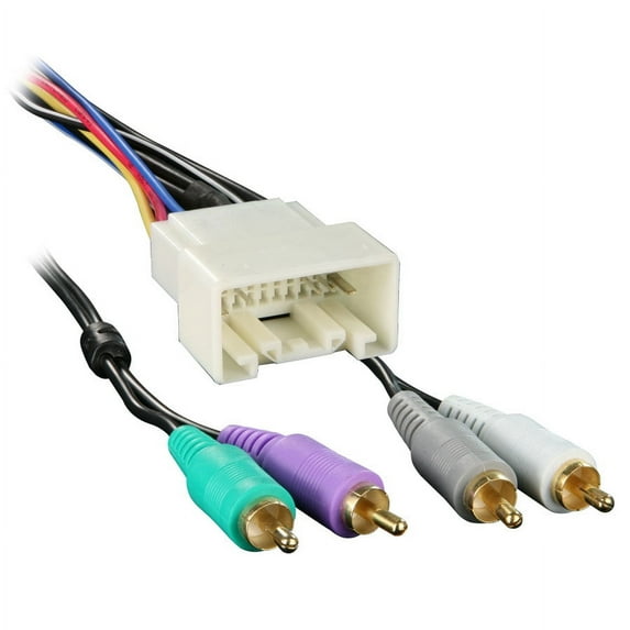 Metra 70-8113 Aftermarket Radio Installation Harness Adapter with Amplifier Integration for Select Lexus / Toyota 2000-2007