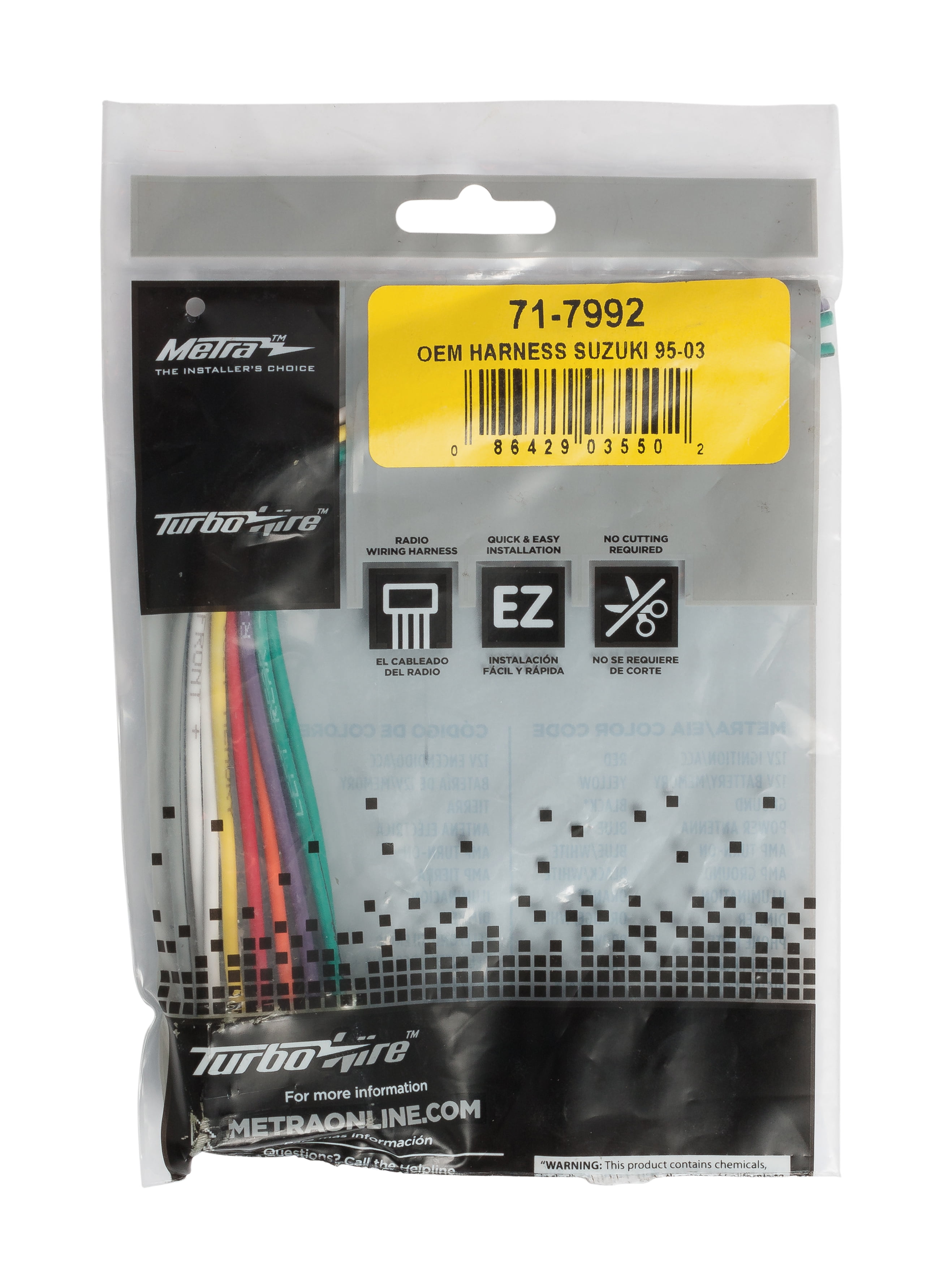 Metra 71-7992 Wiring Harness