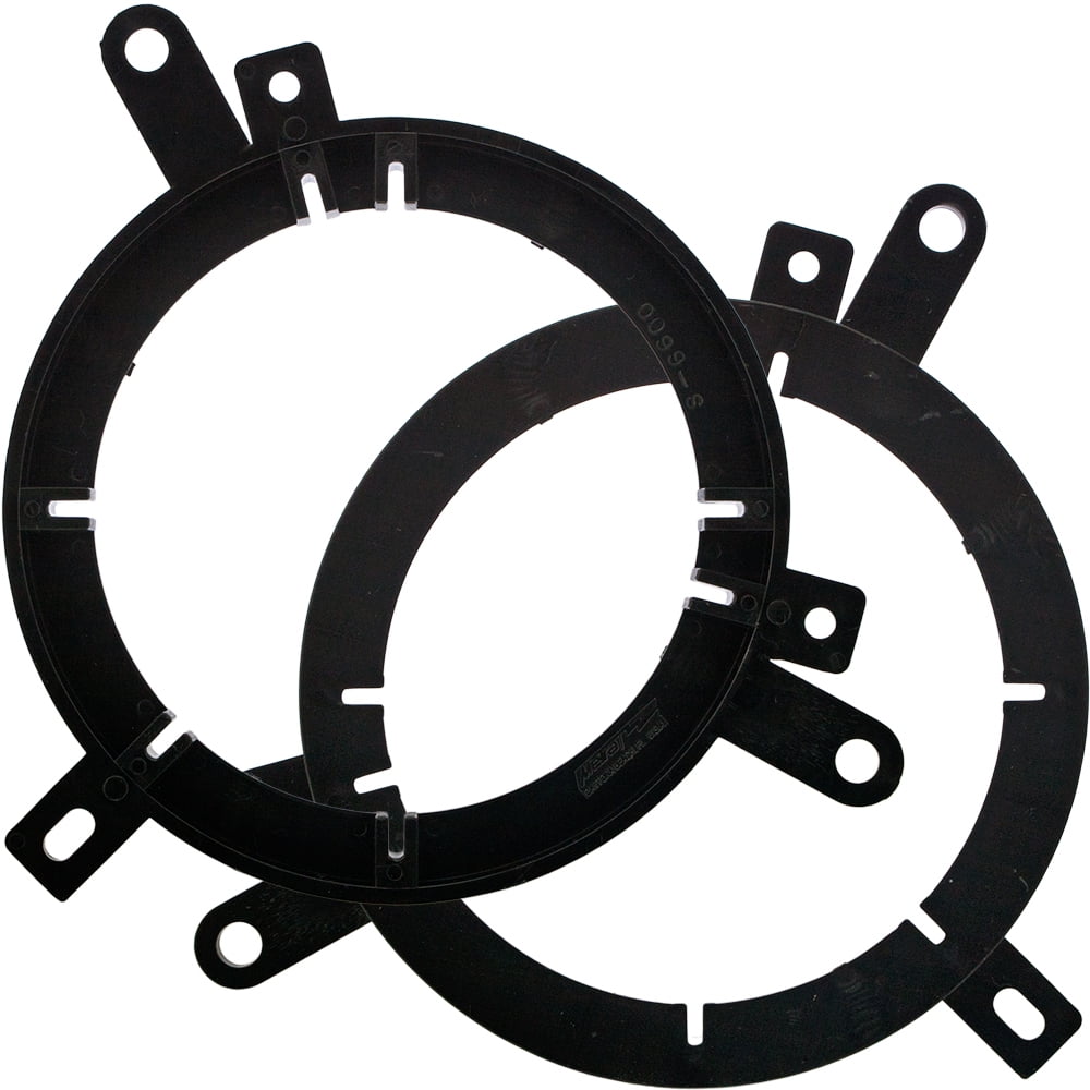 Metra 82-9302 Speaker Adapters - Steel Mounting Plates For BMW Factory Speaker Replacement