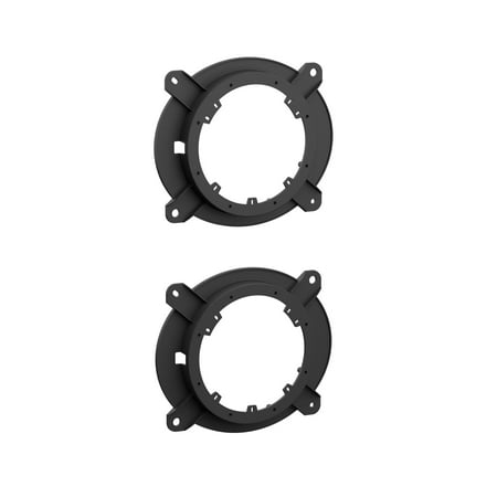 Metra - Speaker Adapter Plate for Select Toyota 2021-2024 Vehicles (2-Pack) - Black