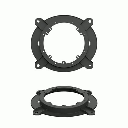 Metra - Speaker Adapter Plate for Select Toyota 2021-2024 Vehicles (2-Pack) - Black