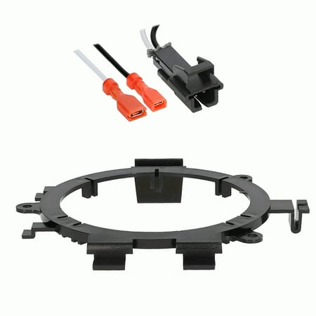 Metra - Speaker Mount Kit for Select 1995-2014 GM Vehicles - Black