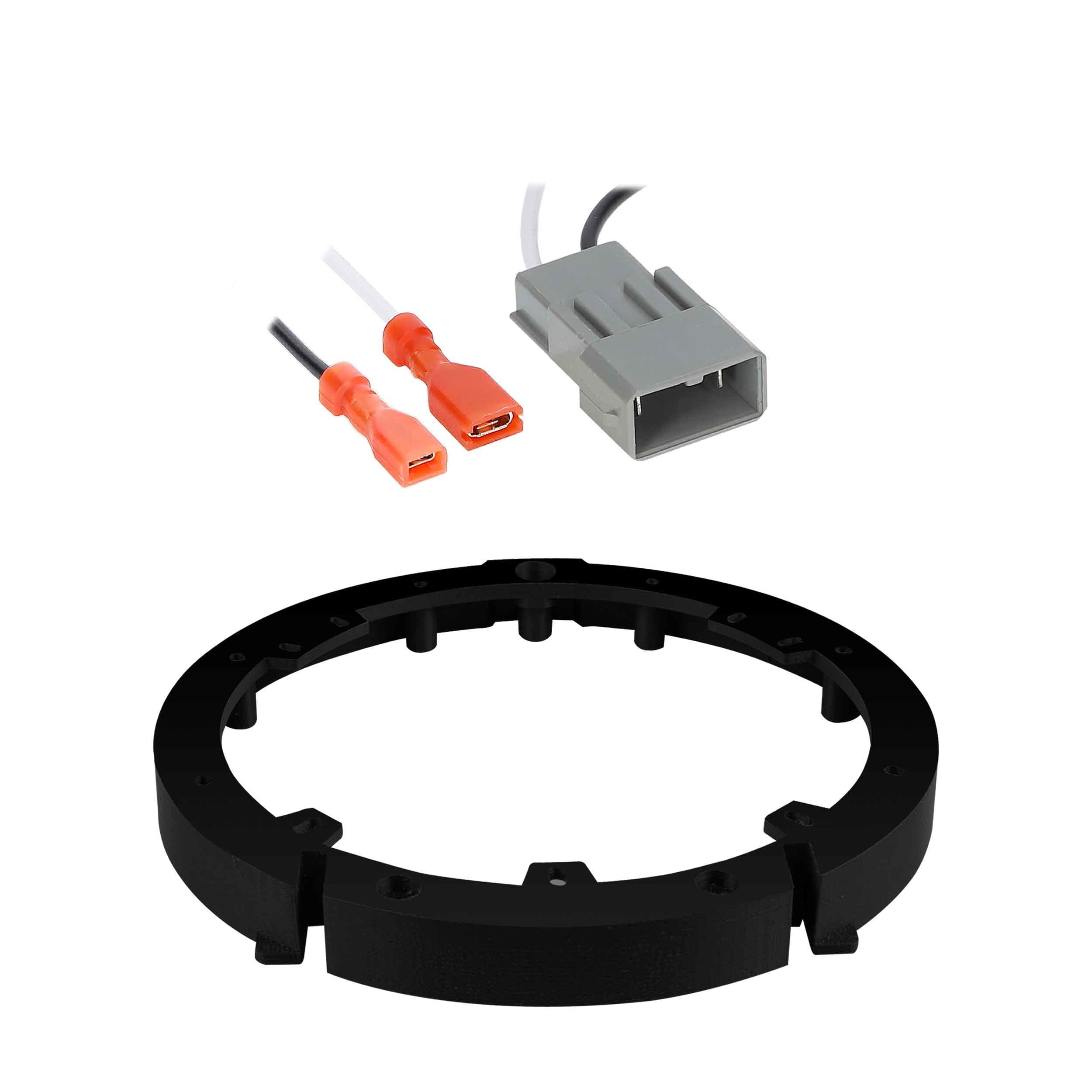 Metra 82-Hd2 Aftermarket Speaker Adapter And Speaker Wire Harness Combo Kit For Honda 2006-2020 (Ront Or Rear Location) (Black)