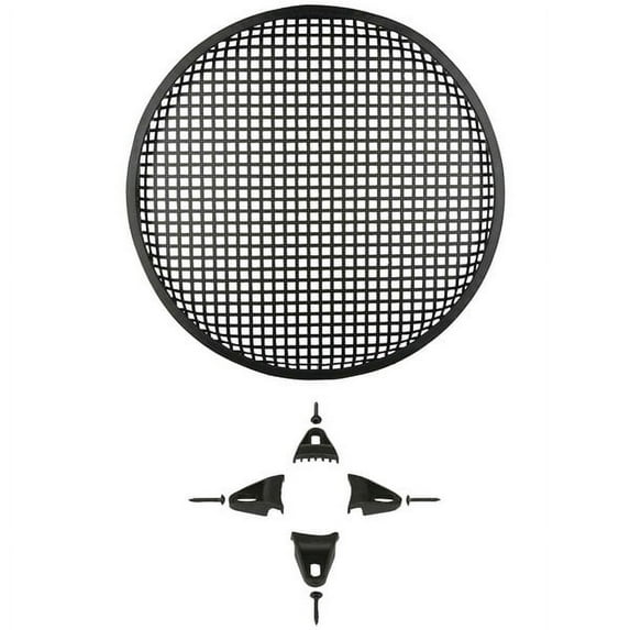 Metra 85-9012 Single Steel Woofer Grille
