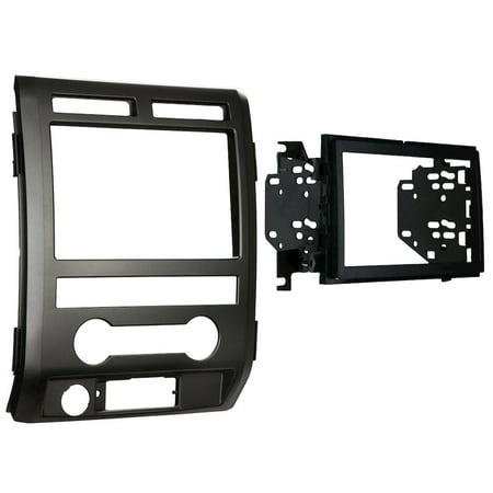 Metra - Dash Kit for Select 2009-2012 Ford F-150 DDIN - Black