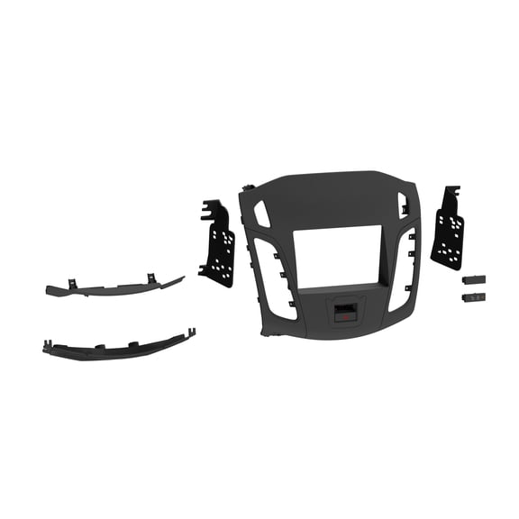 Metra 95-5871B Double DIN Stereo Install Dash Kit for Select Ford Focus 2012-2018 (with 4.2" or 8" factory screen)