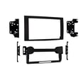 thumbnail image 1 of Metra 95-6533B Double DIN ISO Conversion Kit for Select Chrsyler Vehicles (Matte Black), 1 of 6