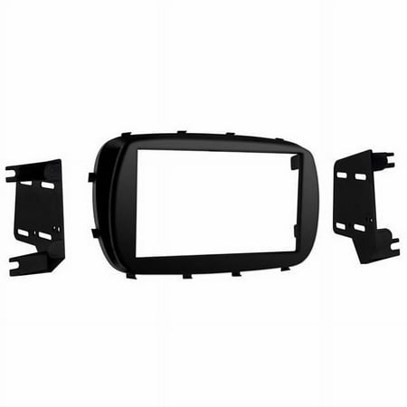 Metra - Dash Kit for Select 2016 Fiat 500X Vehicles - Matte black