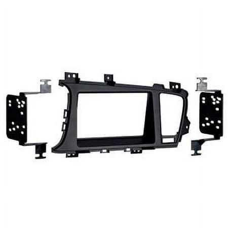 Metra - Aftermarket Radio Installation Kit for 2011 and Later Kia Optima Vehicles - Matte Black
