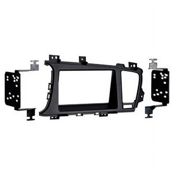 Metra 95-7345B Double DIN Dash Fitment Kit for Kia Optima 2011-UP (Black)