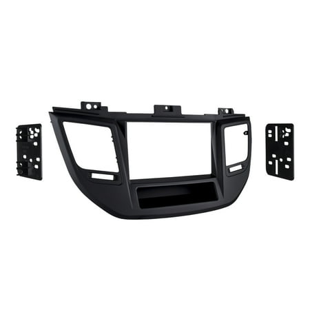 Metra - Dash Kit for Select 2016 Hyundai Tucson Vehicles - Matte black