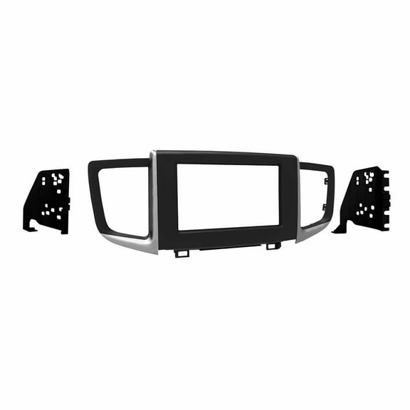 Metra 95-7811B Aftermarket Double DIN Radio Installation Kit For Honda Pilot 2016-Up / Ridgeline 2017-Up /Passport 2019-2021(Black)
