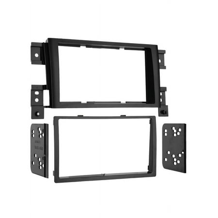 Metra - Double DIN Installation Kit for 2006 - 2008 Suzuki Grand Vitara Vehicles - Black