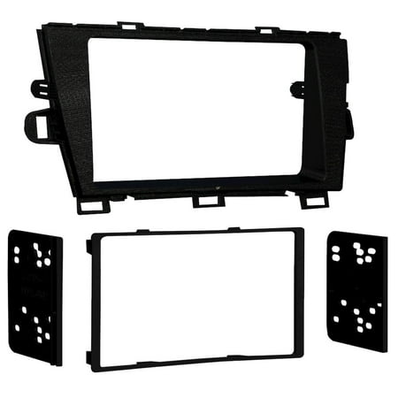 Metra - Dash Kit for Select 2010-2015 Toyota Prius DDIN - Black