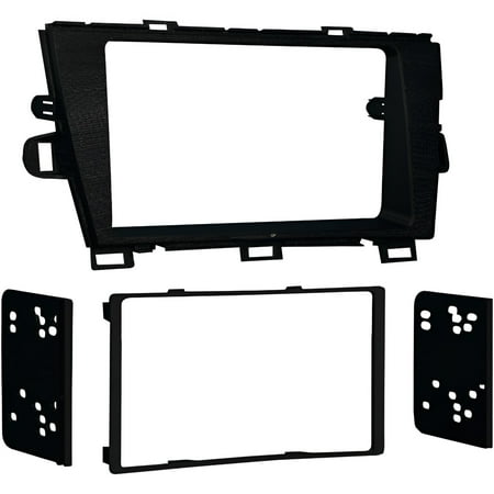 Metra - Dash Kit for Select 2010-2015 Toyota Prius DDIN - Black