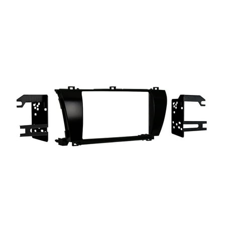 Metra - Dash Kit for Select 2014-2016 Toyota Corolla DDIN - Charcoal
