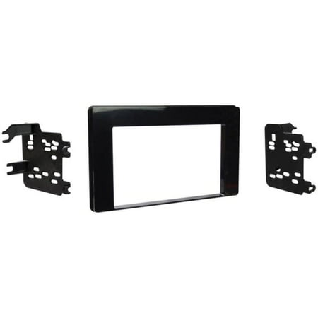 Metra - Dash Kit for Select 2017 Toyota Corolla Vehicles - Black high gloss