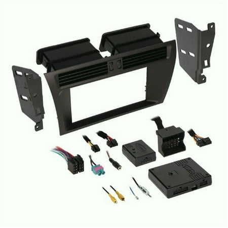 Metra - Dash Kit for Select Audi Vehicles - Matte Black