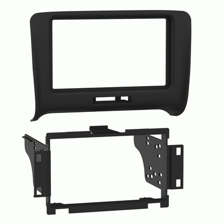 Metra - Dash Kit for Select Audi Vehicles - Matte Black