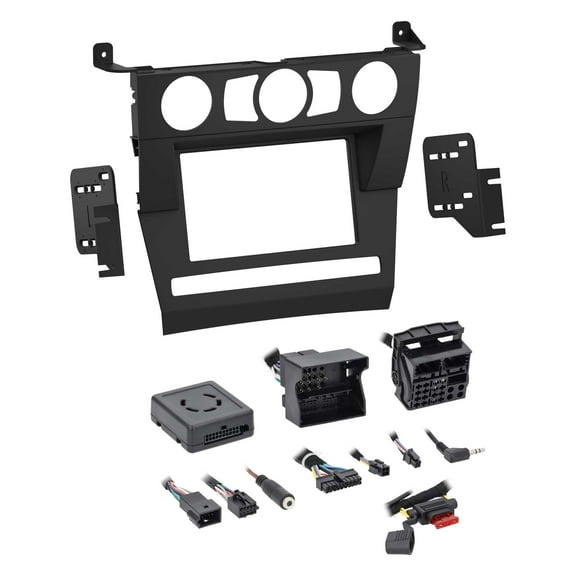 Metra 95-9328B Double DIN Dash Install Kit for Select BMW 5-SERIES 2004 - 2007