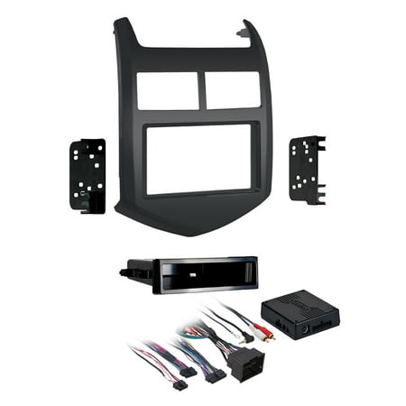 Metra - Dash Kit for Select 2012-2015 Chevrolet Sonic - Gray