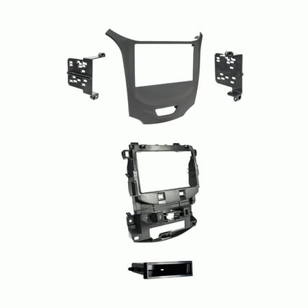 Metra - Dash Kit for Select 2016 Chevrolet Cruze Vehicles - Matte black