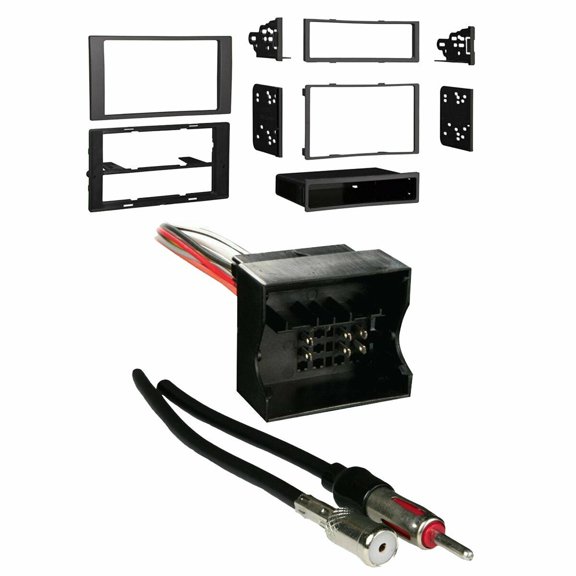 Metra 99-5824CH 1 or 2 DIN Dash Kit w/ Wiring Harness & Antenna Adapter for Ford Vehicles