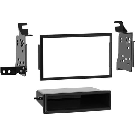 Metra - Dash Kit for Select 2015 Ford EDGE Vehicles - Charcoal