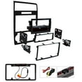thumbnail image 1 of Metra 99-6519B Single/Double DIN Installation Dash Kit for Select Dodge Vehicles (Black) W/ Cache Night Vision Car License Plate Rearview Camera - Black CAM810B, 1 of 4