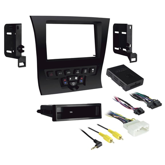 Metra 99-6525B 1-2-DIN Installation Dash Kit 2011-14 Chrysler 300 - Matte Black